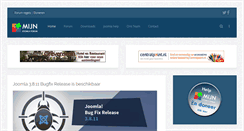 Desktop Screenshot of mijnjoomlaforum.com